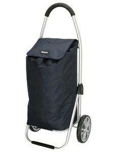 Beagles Tmavě modrý prémiový nákupní vozík na kolečkách “Aluman“
