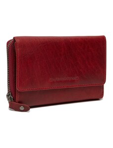 Dámská kožená peněženka RFID Rhodos červená