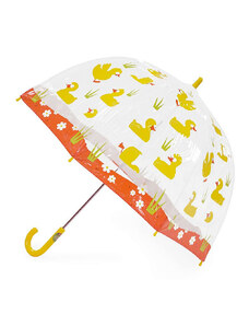 Bugzz@Soake Kids Dětský průhledný deštník Bugzz Kids KAČENKY
