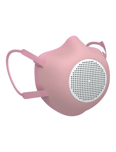 Guzzini Ochranná obličejová maska ECO s filtry růžová