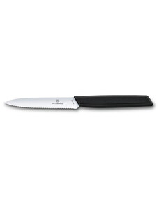 VICTORINOX Nůž nakrajovací Swiss Modern 10 cm černý