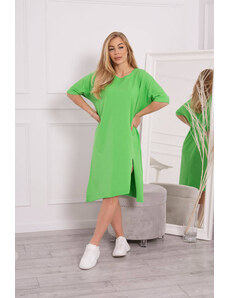 Kesi Oversize šaty světle zelené
