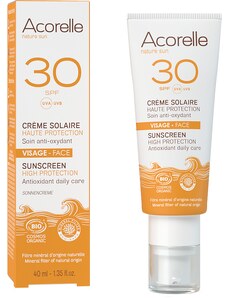 ACORELLE Opalovací krém na obličej SPF 30 40ml