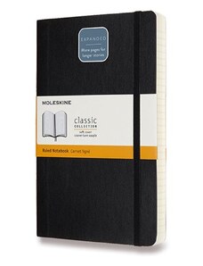 Zápisník Moleskine Expanded VÝBĚR BAREV - měkké desky - L, linkovaný 1331/112727