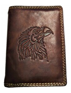 Kožená peněženka dravec brown