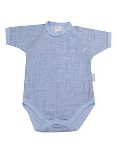 Body kojenecké "TISK" MKcool MK2211 KR - modro-šedé 56