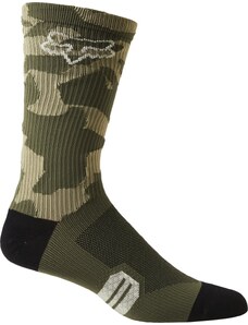 Ponožky FOX 8 RANGER - L/XL, green camo 2022