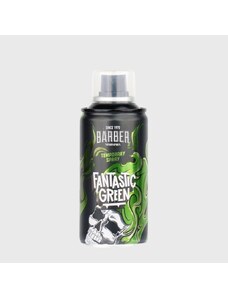 Marmara Barber Fantastic Green barevný sprej na vlasy - zelený 150 ml