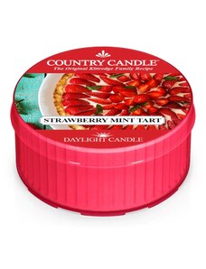 Country Candle Vonná Svíčka Strawberry Mint Tart, 35 g