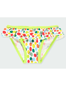 Boboli Dívčí plavky kalhotky barevně puntíkované s taštičkou