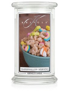 Kringle Candle svíčka Marshmallow Morning (sójový vosk), 623 g