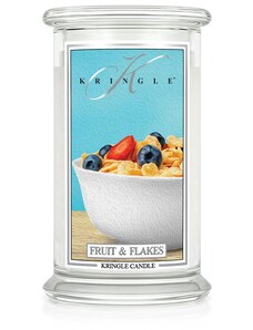 Kringle Candle svíčka Fruit & Flakes (sójový vosk), 623 g