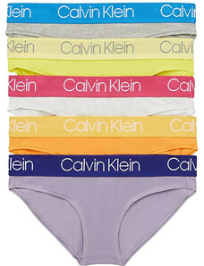 Dámské kalhotky bavlněné Calvin Klein - 5Pack, vícebarevné