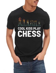 FRESHGEAR.cz Pánské tričko Cool děti hrajou šachy