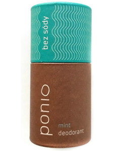 Ponio Mint přírodní bezsodný deodorant roll-on 45 g