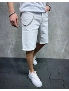 Fashionformen Pánské bílé kraťasy 2Y Premium White