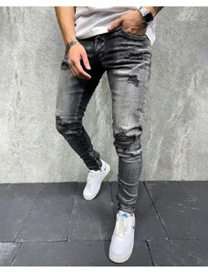 Fashionformen Šedé pánské džíny 2Y Premium Change