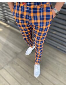 Fashionformen Luxury men's checkered pants DJPE18 Exclusive