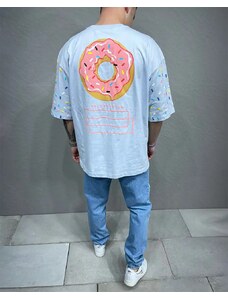 Fashionformen Světle- modré pánské triko 2Y Premium Donut