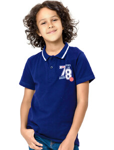 Winkiki Kids Wear Chlapecké tričko Polo 78 - navy