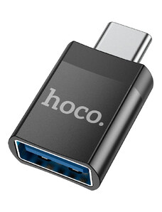 Redukce USB-C to USB-A - Hoco, UA17 Black