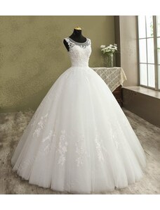 Donna Bridal krásné svatební šaty s originální sukní + SPODNICE ZDARMA