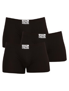 3PACK pánské boxerky Styx klasická guma černé (Q9606060)