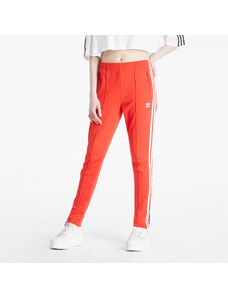Červené dámské kalhoty adidas, z recyklovaného polyesteru - GLAMI.cz