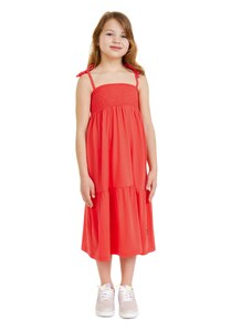 SAM 73 Dívčí šaty CHARITY Oranžová 104