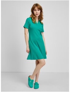 Zelené basic šaty ONLY Lea - Dámské