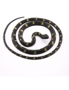 Lamps Gumový stočený had černý