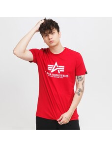 Alpha Industries Basic T-Shirt speed red/white