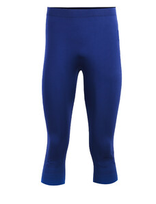 2117 FLISBY - Pánské bezešvé 3/4 termo kalhoty, modrá
