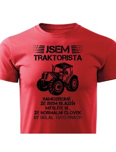 Pánské tričko Jsem traktorista