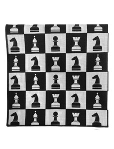 Kapesníček do saka Avantgard bavlněný - šachy