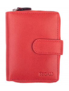 Dámská peněženka kožená SEGALI 7521 červená