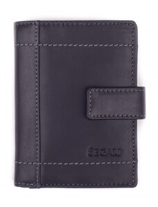 Pánská peněženka kožená SEGALI 7516L černá