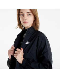 Dámská bunda Nike NSW Essential Wr Woven Jacket Black/ Black/ White