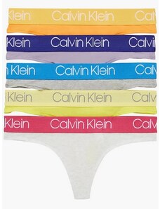 Dámské tanga - QD6013E 1ID - mix barev - Calvin Klein