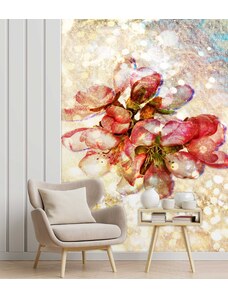 Gario Fototapeta Červené třešňové květy Materiál: Vliesová, Rozměry: 100 x 140 cm