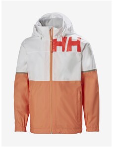 Bílo-meruňková holčičí lehká bunda HELLY HANSEN - Holky