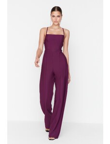 Trendyol Light Purple Lined Woven Jumpsuit