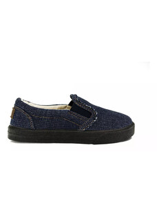 Oldcom Slip-On BOSTON Tmavě modré s černou podrážkou Teen