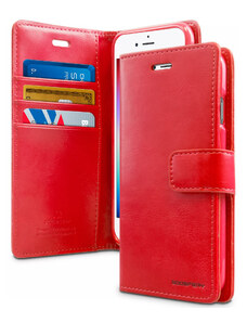 Pouzdro Mercury Bluemoon Diary Iphone 12 Mini Červené