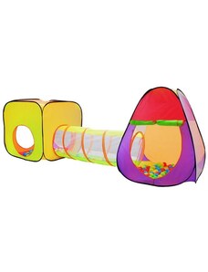 Kruzzel IGLO stan pro děti + tunel + 200 míčků