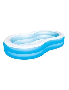 Bestway Nafukovací bazének 262x157x46cm, modrý vinyl, kapacita 544 l