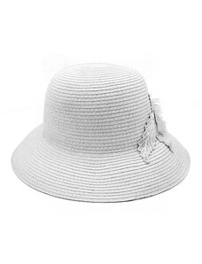 Hologramme Paris Dámský letní klobouk Joanna bílý