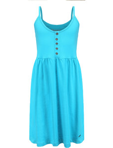 Alpine Pro Yoglo Dívčí šaty KSKX108 akva modrá 140-146