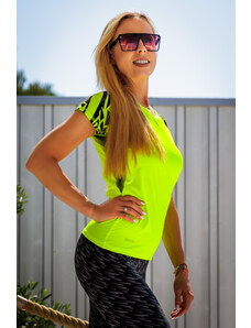 Jadberg Women Dámské sportovní tričko Neon 2.jakost L