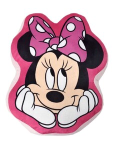 Setino Tvarovaný 3D polštář s tváří Minnie Mouse - Disney